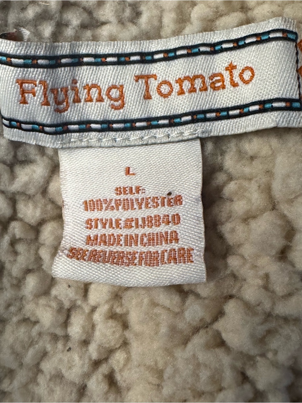 Flying Tomato Brown Suede Sherpa-Lined Open Vest - Picture 6 of 7
